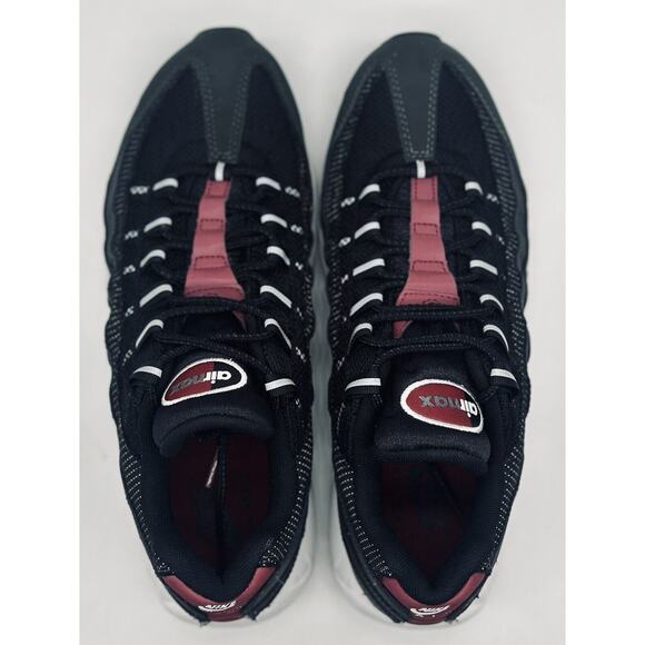 NEW Nike Air Max 95 Essential Black Red DQ3982-001 Men’s Size Multi main image 4